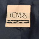 Covers Navy Textured Single Breasted Blazer Size 14 by SwapUp-Online Second Hand Store-Online Thrift Store
