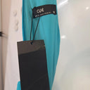 Second-Hand - Cue Aqua Keyhole Belted Midi Dress Size 12 - SwapUp