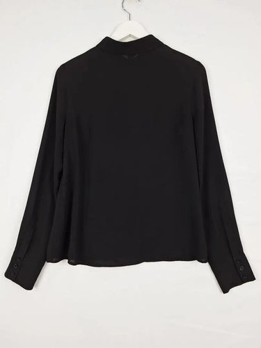 Cue Asymmetric Elegant Slim Line Shirt Size 10 by SwapUp-Online Second Hand Store-Online Thrift Store