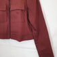 Cue Burgundy Pocket Jacket Size 14 by SwapUp-Online Second Hand Store-Online Thrift Store