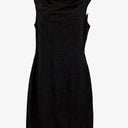 Cue Charcoal Draped Office Dress Size 10 by SwapUp-Online Second Hand Store-Online Thrift Store