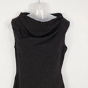 Cue Charcoal Draped Office Dress Size 10 by SwapUp-Online Second Hand Store-Online Thrift Store