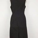 Cue Charcoal Draped Office Dress Size 10 by SwapUp-Online Second Hand Store-Online Thrift Store