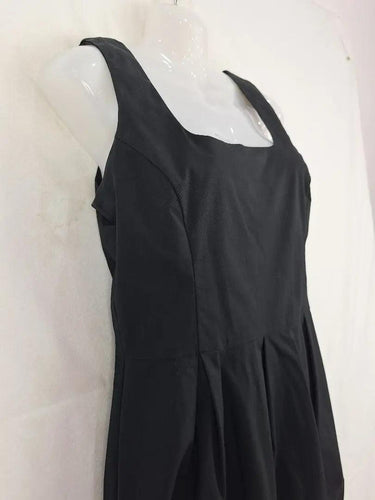 Second-Hand - Cue Charcoal Panelled Dress Size 10 - SwapUp