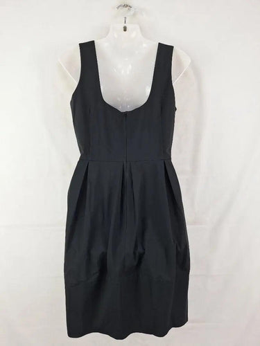 Second-Hand - Cue Charcoal Panelled Dress Size 10 - SwapUp