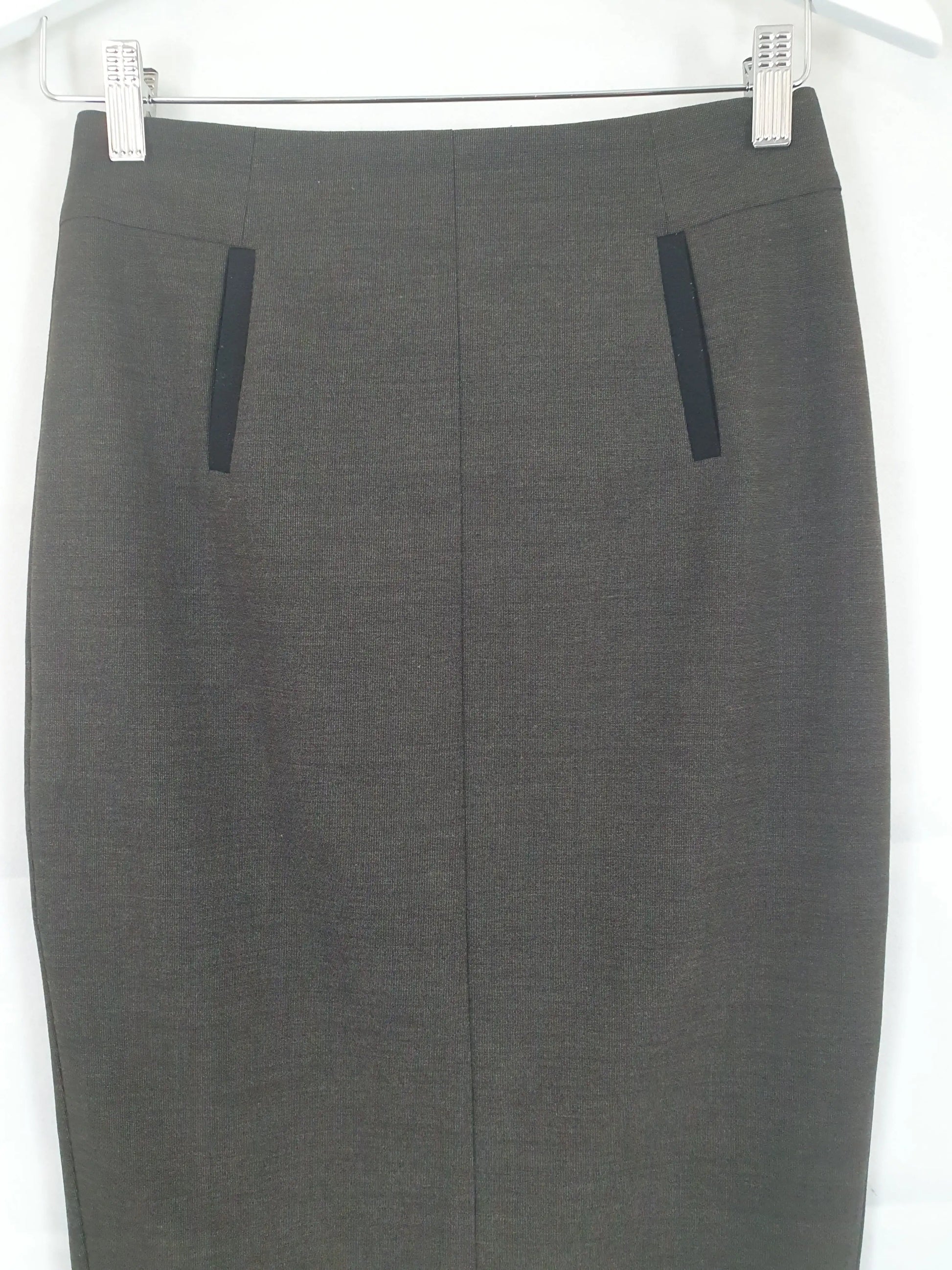 Cue City Pencil Midi Skirt Size 6 by SwapUp-Online Second Hand Store-Online Thrift Store