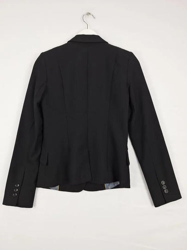 Cue Classic Double Button Blazer Size 8 by SwapUp-Online Second Hand Store-Online Thrift Store