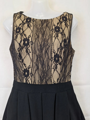 Cue Classic Lace Detail Mini Dress Size 10 by SwapUp-Online Second Hand Store-Online Thrift Store