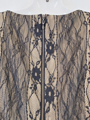 Cue Classic Lace Detail Mini Dress Size 10 by SwapUp-Online Second Hand Store-Online Thrift Store
