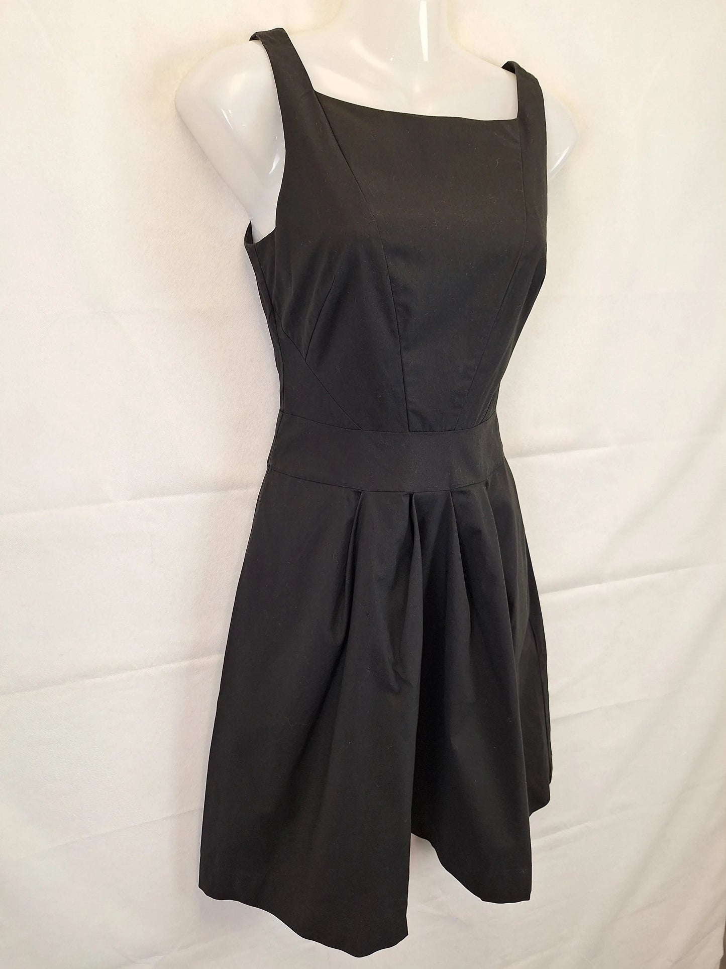 Cue Classic Tailored Office Mini Dress Size 6 by SwapUp-Online Second Hand Store-Online Thrift Store