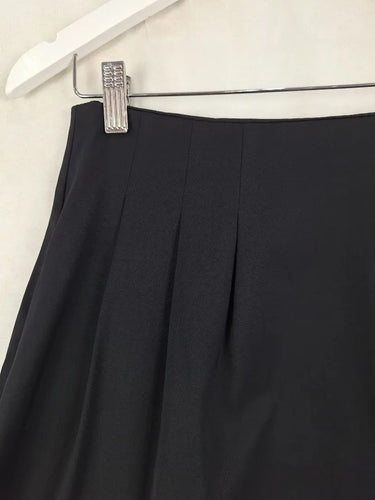 Cue Classy Tri-Pleat Midi Skirt Size 8 by SwapUp-Online Second Hand Store-Online Thrift Store