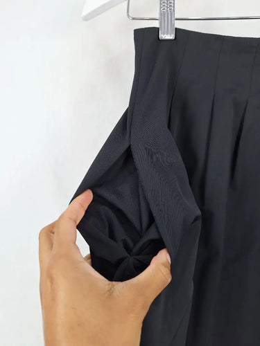 Cue Classy Tri-Pleat Midi Skirt Size 8 by SwapUp-Online Second Hand Store-Online Thrift Store