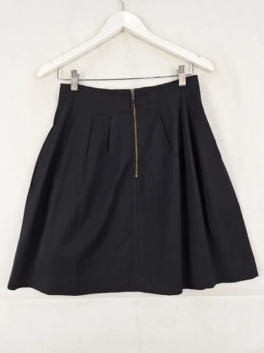 Cue Classy Tri-Pleat Midi Skirt Size 8 by SwapUp-Online Second Hand Store-Online Thrift Store