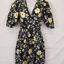 Second-Hand - Cue Cotton Puff Sleeve Mini Dress Size 6 - SwapUp