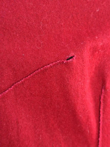 Cue Crimson Raw Edge Fitted Midi Dress Size 10 by SwapUp-Online Second Hand Store-Online Thrift Store