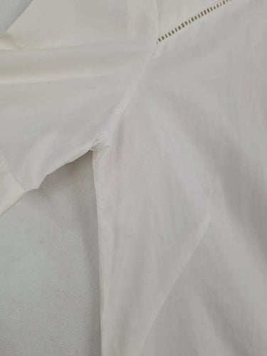 Cue Dainty Collared Lightweight Work Top Size 12 by SwapUp-Online Second Hand Store-Online Thrift Store