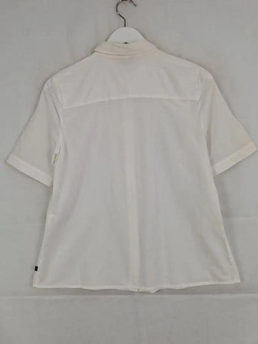 Cue Dainty Collared Lightweight Work Top Size 12 by SwapUp-Online Second Hand Store-Online Thrift Store