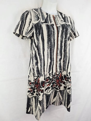 Cue Dove Front Zipper Office Shift Mini Dress Size 14 by SwapUp-Online Second Hand Store-Online Thrift Store