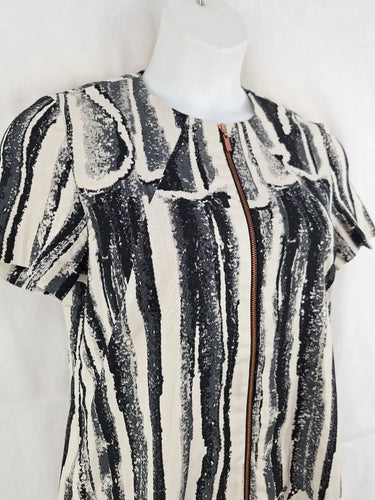 Cue Dove Front Zipper Office Shift Mini Dress Size 14 by SwapUp-Online Second Hand Store-Online Thrift Store