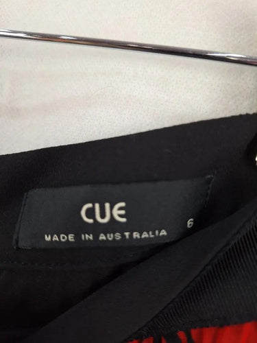 Cue Fine Pleated Valentine's Skirt Size 6 by SwapUp-Online Second Hand Store-Online Thrift Store