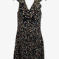 Cue Floral Front Zip Midi Dress Size 8 by SwapUp-Online Second Hand Store-Online Thrift Store