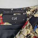 Cue Floral Swing Mini Skirt Size 14 by SwapUp-Online Second Hand Store-Online Thrift Store