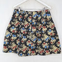Cue Floral Swing Mini Skirt Size 14 by SwapUp-Online Second Hand Store-Online Thrift Store