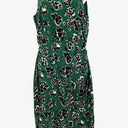 Cue Forest Green Flower Dress Size 10 by SwapUp-Online Second Hand Store-Online Thrift Store