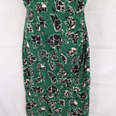 Cue Forest Green Flower Dress Size 10 by SwapUp-Online Second Hand Store-Online Thrift Store