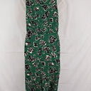 Cue Forest Green Flower Dress Size 10 by SwapUp-Online Second Hand Store-Online Thrift Store