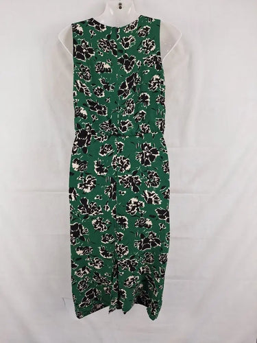 Cue Forest Green Flower Dress Size 10 by SwapUp-Online Second Hand Store-Online Thrift Store