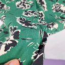Cue Forest Green Flower Dress Size 10 by SwapUp-Online Second Hand Store-Online Thrift Store