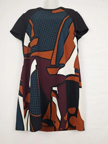 Cue Graphic Everyday Mod Dress Size 14 by SwapUp-Online Second Hand Store-Online Thrift Store