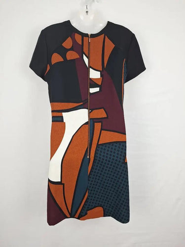 Cue Graphic Everyday Mod Dress Size 14 by SwapUp-Online Second Hand Store-Online Thrift Store