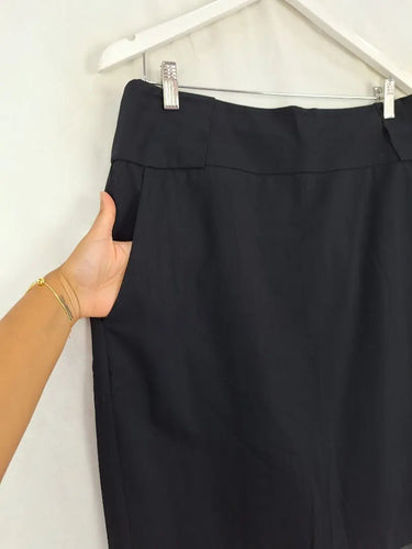 Cue Hide In Belt Tailored Skirt Size 14 by SwapUp-Online Second Hand Store-Online Thrift Store