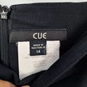 Cue Hide In Belt Tailored Skirt Size 14 by SwapUp-Online Second Hand Store-Online Thrift Store