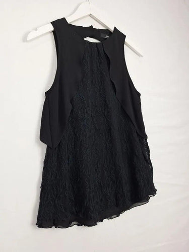 Cue Lacey Layered Work Tank Top Size 10 by SwapUp-Online Second Hand Store-Online Thrift Store