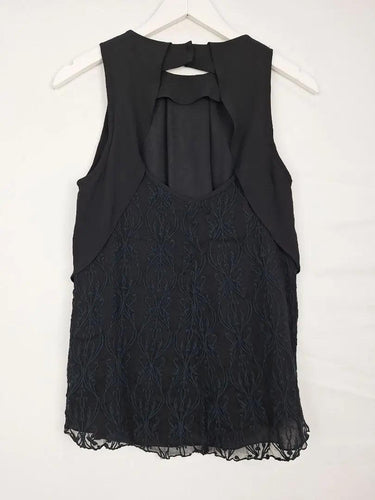 Cue Lacey Layered Work Tank Top Size 10 by SwapUp-Online Second Hand Store-Online Thrift Store