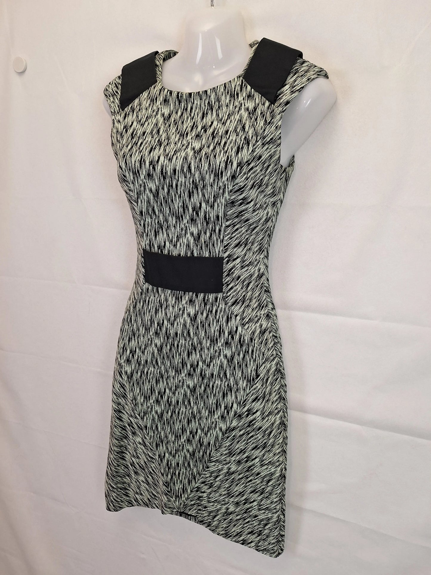 Cue Mint Office Style Midi Dress Size 6 by SwapUp-Online Second Hand Store-Online Thrift Store