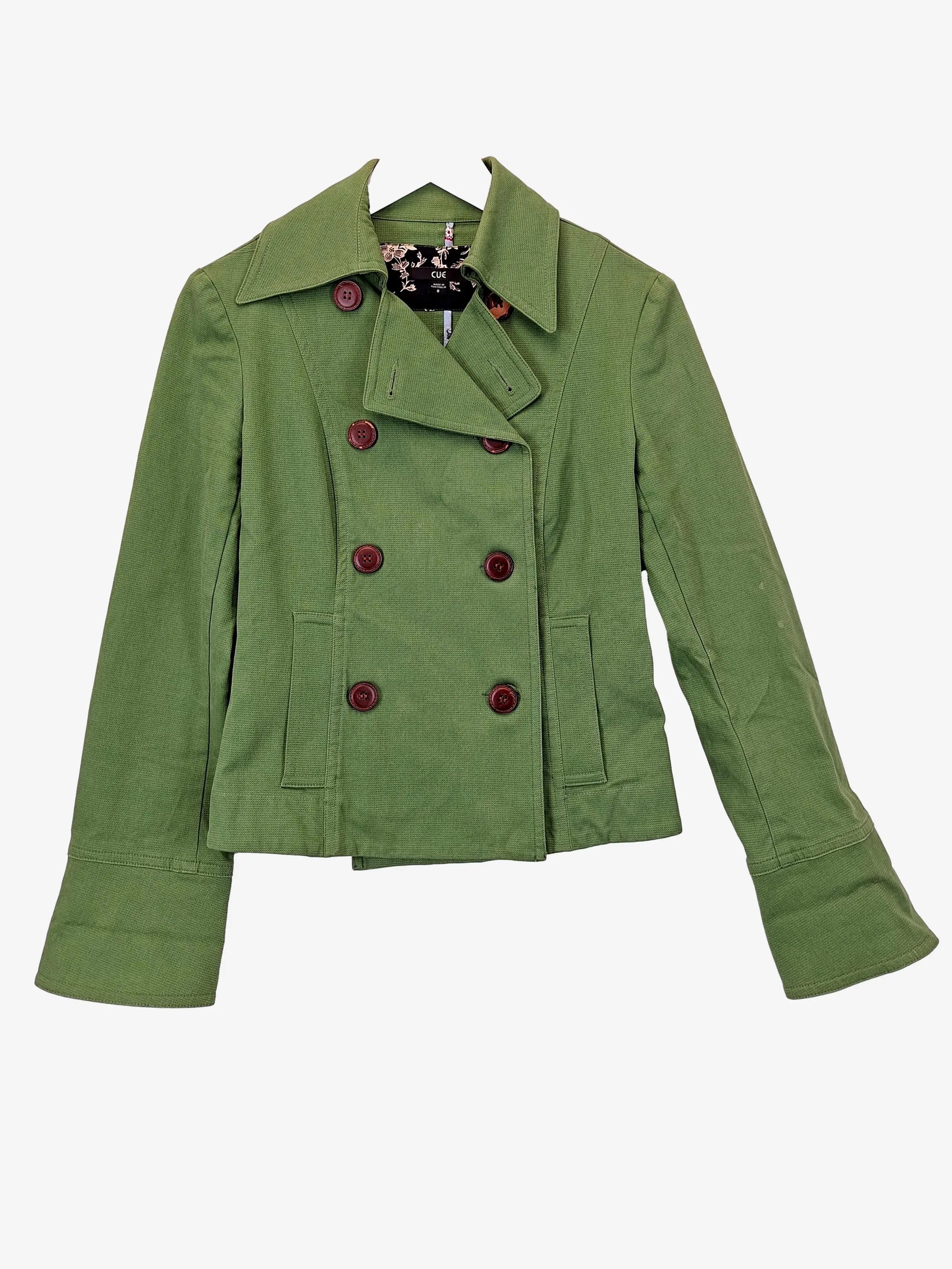 Cue green coat best sale