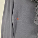 Cue Ruffled Collar Long-Sleeved Top Size L by SwapUp-Online Second Hand Store-Online Thrift Store