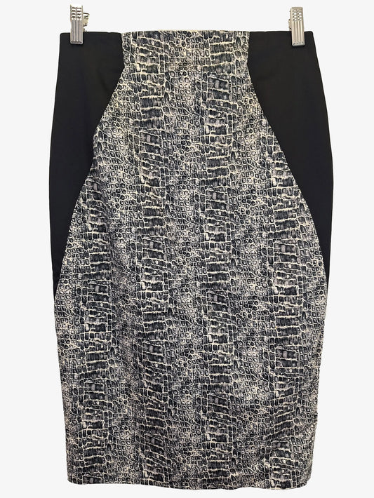 Cue Snakeskin Pencil Midi Skirt Size 8 by SwapUp-Online Second Hand Store-Online Thrift Store