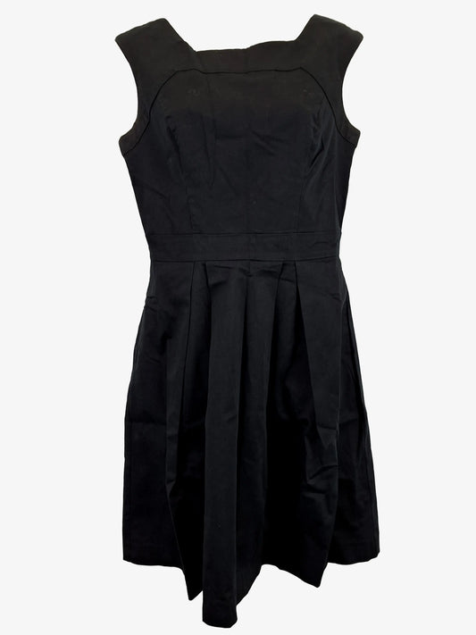 Cue Sophisticated Pleated Mini Dress Size 10 by SwapUp-Online Second Hand Store-Online Thrift Store