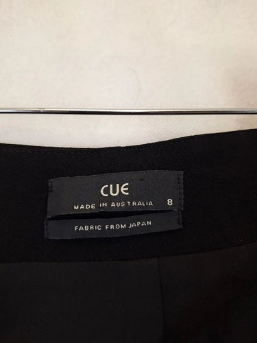Cue Sophisticated Wrap Midi Skirt Size 8 by SwapUp-Online Second Hand Store-Online Thrift Store
