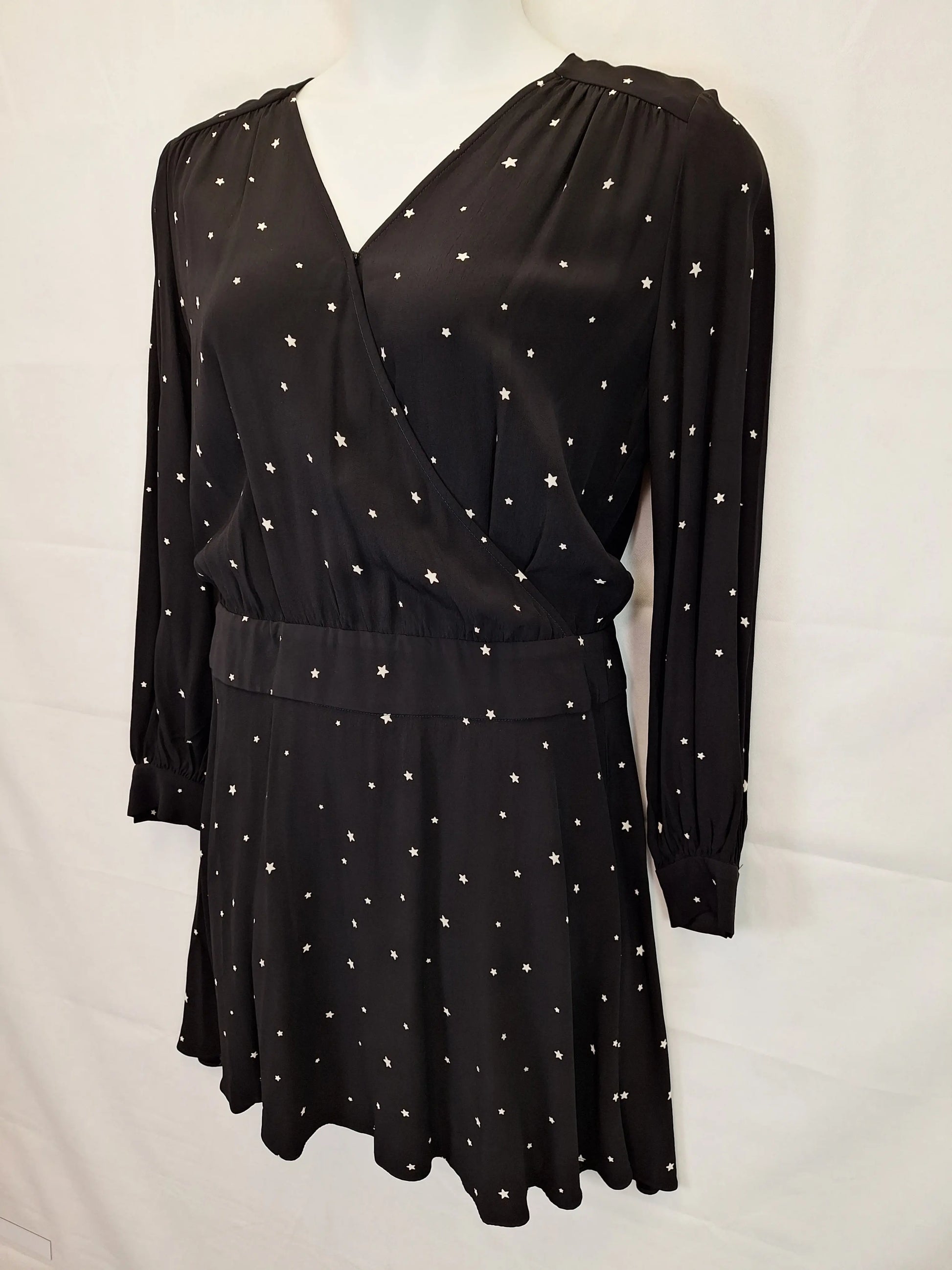 Cue Starry Night Midi Dress Size 12 by SwapUp-Online Second Hand Store-Online Thrift Store
