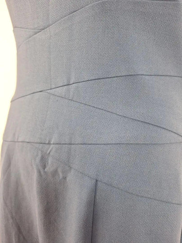 Cue Teal Tailored Panel Pencil Midi Dress Size 12 by SwapUp-Online Second Hand Store-Online Thrift Store