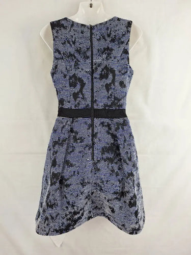 Cue Textured Print Office Dress Size 10 by SwapUp-Online Second Hand Store-Online Thrift Store