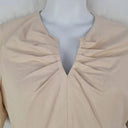 Second-Hand - Cue U Bar Neckline Shift Dress Size 12 - SwapUp