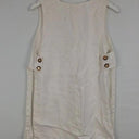 DISSH Linen Apron Style V Neck Top Size 10 by SwapUp-Online Second Hand Store-Online Thrift Store