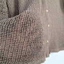 DISSH Oversized Chocolate Loose Weave Top Size S by SwapUp-Online Second Hand Store-Online Thrift Store